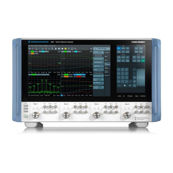 Анализаторы векторной сети Rohde & Schwarz ZNA 10 МГц до 26,5/43,5/50/67 ГГц Два / четыре порта