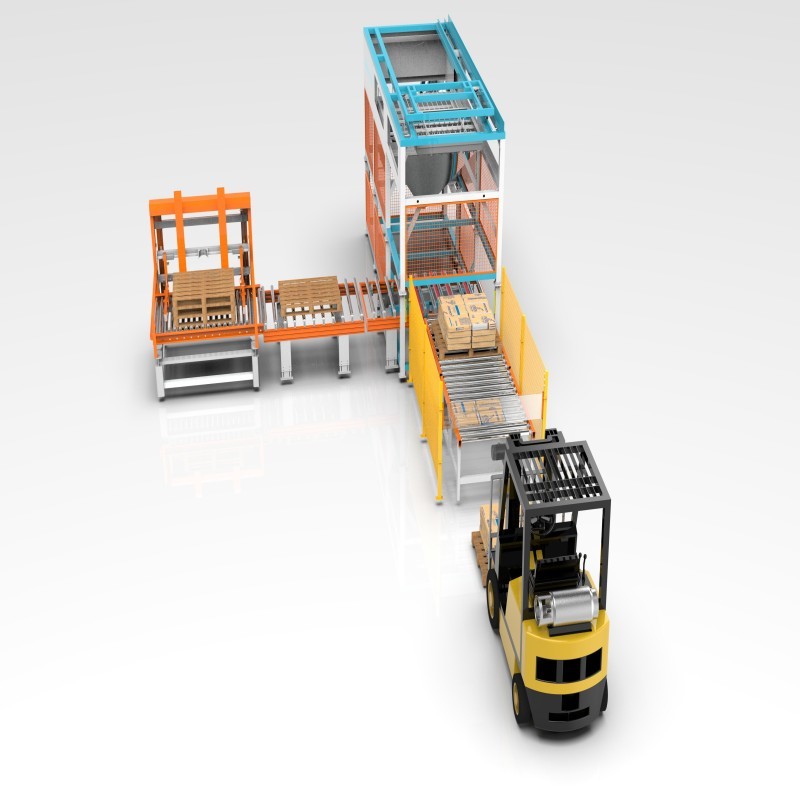 Industrial Automatic Debagging System for Bulk Material Handling