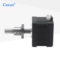 motor deslizante do parafuso da bola do NEMA 17 de 42x42mm com o motor do atuador SFK0802 linear