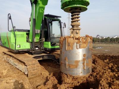 Perçage rotatoire ennuyé hydraulique Rig Piling Machine KR50A Max Depth 24m