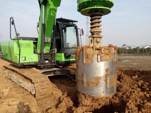 Perçage rotatoire ennuyé hydraulique Rig Piling Machine KR50A Max Depth 24m