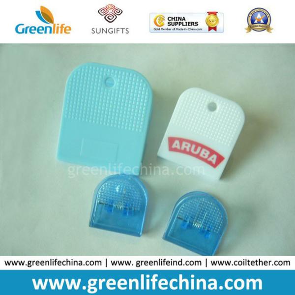 New Design Fashionable Plastic Transparent Colors Paper Clip Stationery