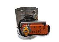amortisseurs 220v de zone de canalisation de la CAHT de l'acier inoxydable 2nm sans bride