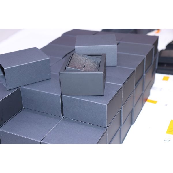 Customs cufflink box Your  color and logo