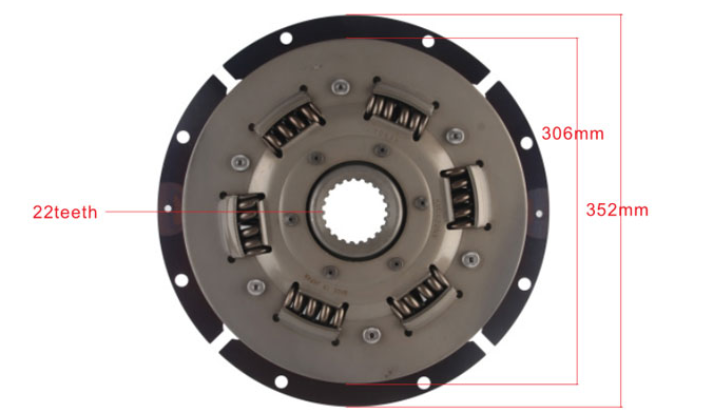 Assy 134-12-61131 диска машинных частей экскаватора D61 D65PX D68ESS более влажный