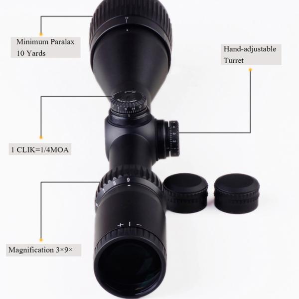 Fogproof Tactical Long Range Rifle Scope 3-9X40 For Hunting