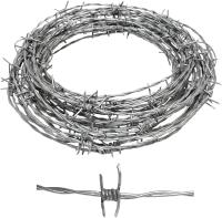 Lourd enduit a galvanisé la barrière tordue inverse de haute résistance Wire de barbelé