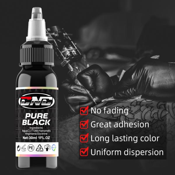 Professional Black Tattoo Ink Set 30ML/Bottle Makeup Tattoo Ink