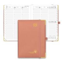 2023-2023 Academic Planner Pink Vertical Page Layout With Quick Serach Functions