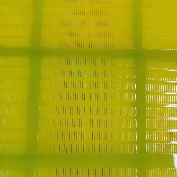 40mm Yellow Polyurethane Screen Mat for Mining with High Abrasion Resistance