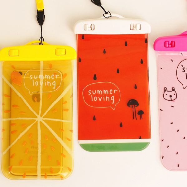 Le PVC universel imperméabilisent le sac sec de cas de téléphone pour des sports en plein air