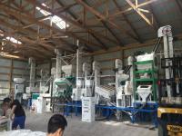 Les machines de nourriture ont combiné 50 tonnes par rizerie échaudée de jour