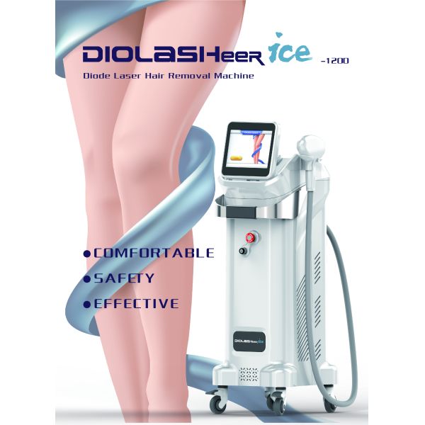 1200W Strong Power ! Diode Laser Hair Removal Machine 808nm Alexandrite Laser