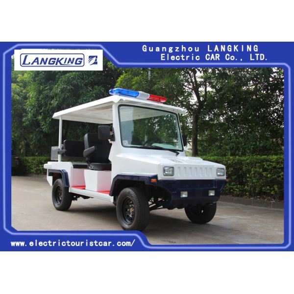 Carro bonde durável de Seater do carro-patrulha bonde 5 com luz no telhado 48V/4KW