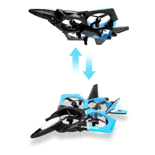 RC Aircraft Foam UAV Model Glider Fixed Wing Combat Aircraft Colored LED Children Play Toy Plane