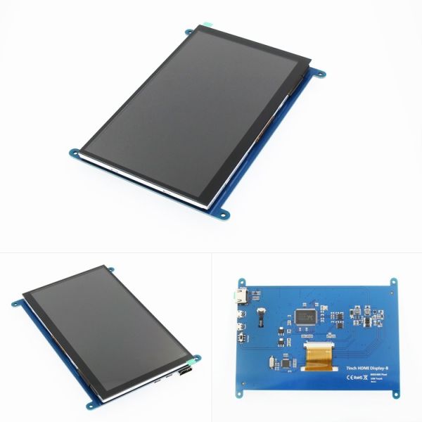 7 Inch HDMI Touch Display Module.Support 1080P HDMI signal, 5‑point capacitive touch.Backlight power‑saving control.