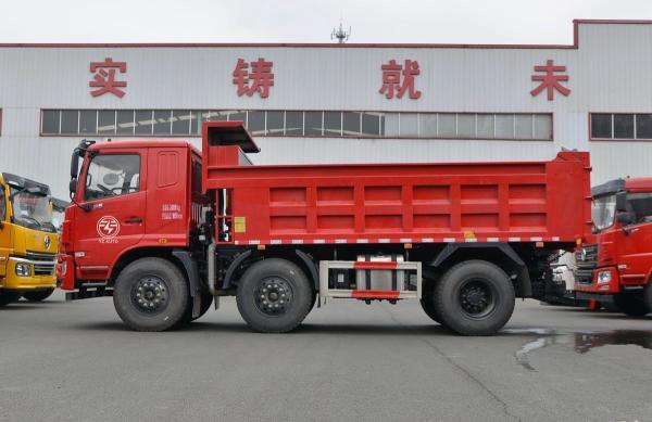 190hp Dongfeng Cargo Truck and 5 Ton Volume Sand Tipper Truck for Engineering Transport