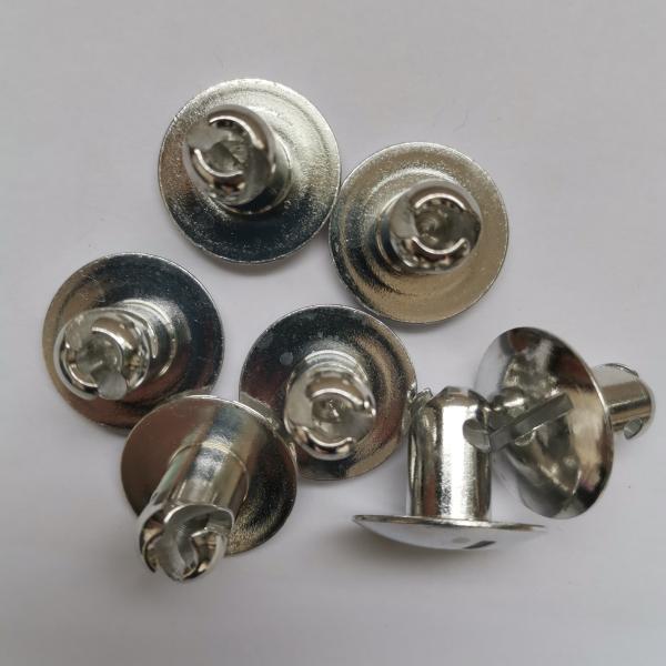 Universal Car Fitment 1 Large Head 7/16 x.500 Silver Aluminum Quarter Turn Dzus for Racing Cars Universal Fit
