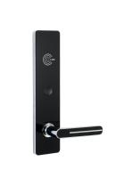 Zinguez la serrure de porte noire de carte de Smart RFID de couleur de Gunmetal pour l'application d'hôtel