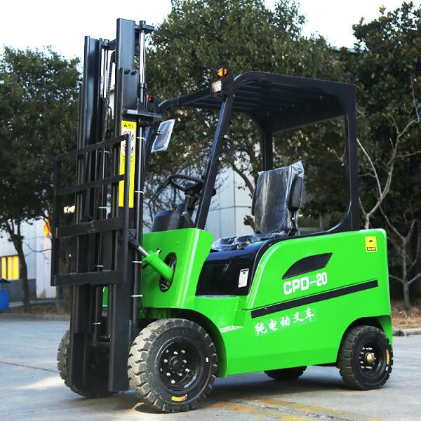 Electric Forklift Truck 1ton 3ton Capacity Fork Lift Truck 7.5KW Brushless AC Hydraulic Pallet Stacker Trucks