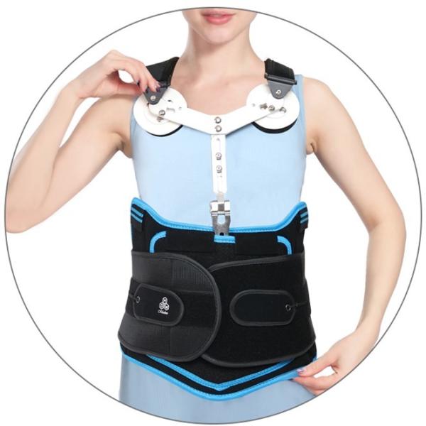 TLSO Thoracic Full Back Spine Brace For Kyphosis , Osteoporosis & Spine Fractures