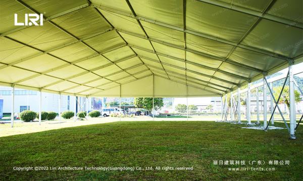 China Big 6061 Aluminum Outdoor Event exhibition Tents With Glass And ABS Walls