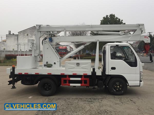ISUZU 100P ELF High Lift Bucket Truck 10m 12m Arm Lift Aerial Bucket