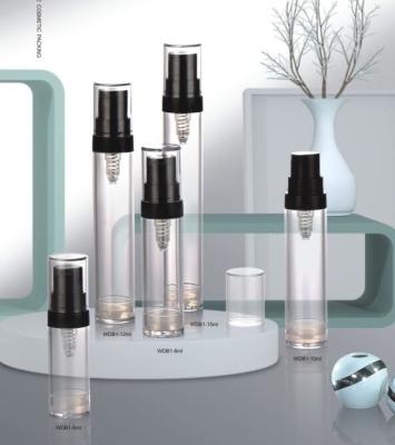 Industrial Cosmetic 5ml 8ml 10ml 15ml Smart Airless Bottle with Sealing Type PUMP SPRAYER