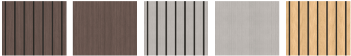 Waterproof Elastic IXPE PVC Grille Panel Wood Grain For School Decor
