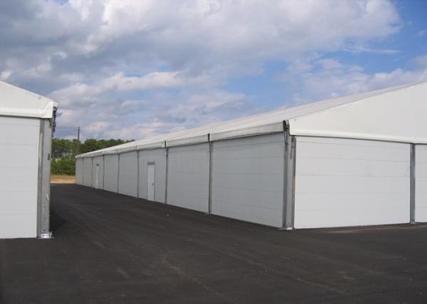 Temporary Storage Outdoor Warehouse Tent For Military , 30m Width