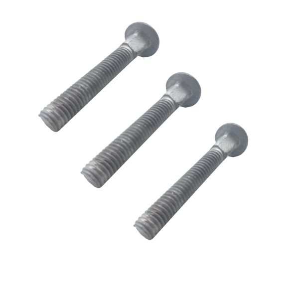 M16 M20 HDG electric power mushroom head long square neck carriage bolt