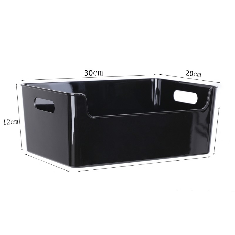 Transparent Acrylic Desktop Storage Box for Organizing Cosmetics Masks Snacks Household Kitchen Clutter Clothes Organiser