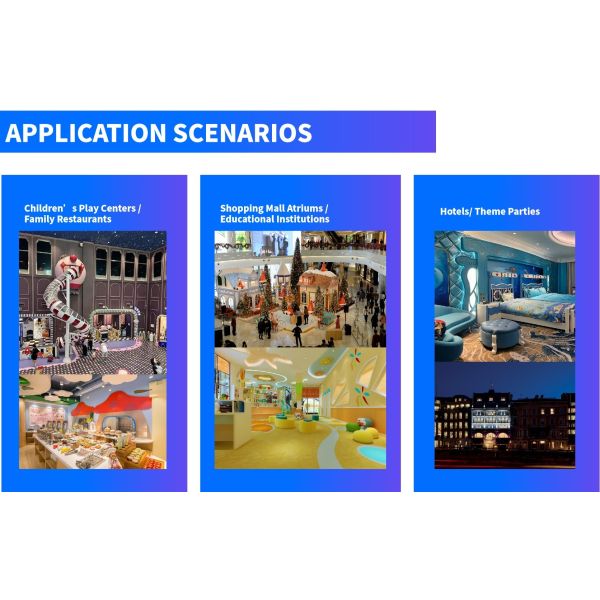 1080P Smart Trampoline System Team Challenges Interactive Gaming