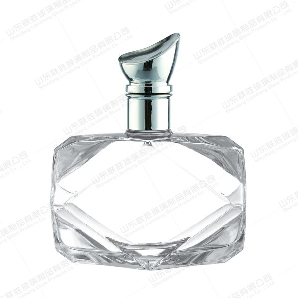 375ml 500ml Vodka Clear Glass Bottle 250ml tequila bottle for Wine Body Material Glass