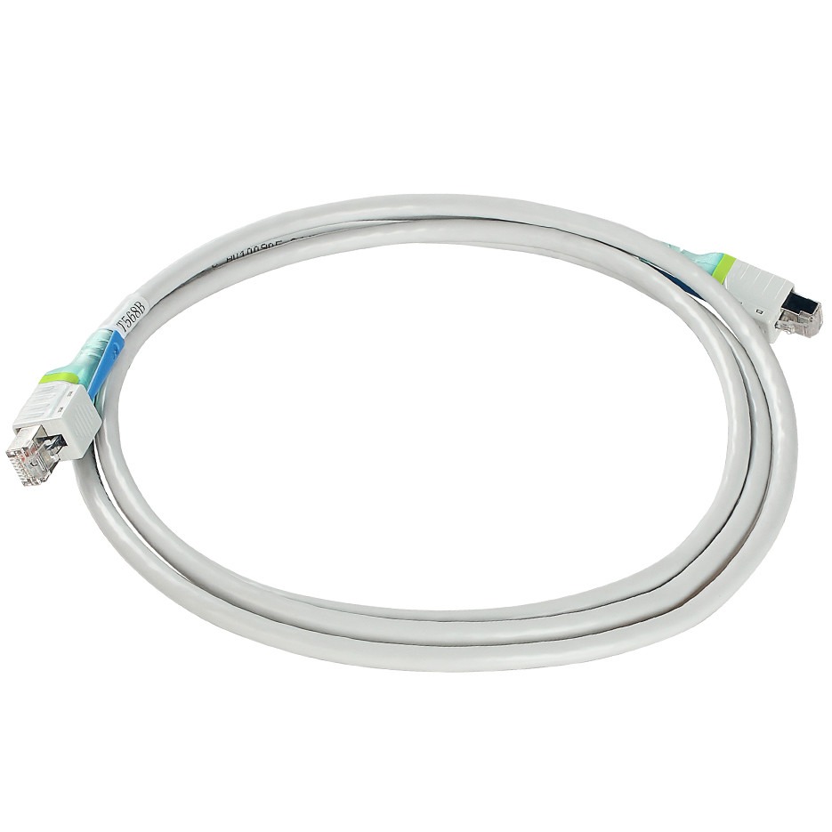 RJ45 FTP 26AWG гибкого провода CAT6A сел на мель ДО РОЖДЕСТВА ХРИСТОВА с тянущей штанга LSZH