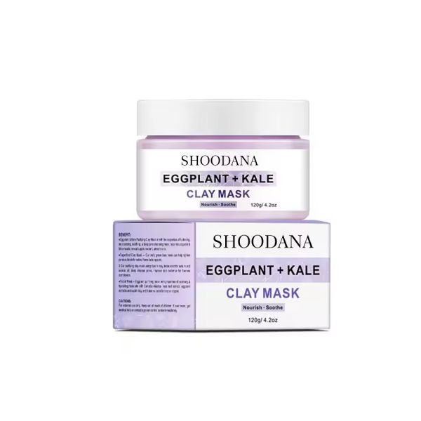 Mascarilla de arcilla para el rostro: calmante, nutritiva, iluminadora, barro de arcilla herbal