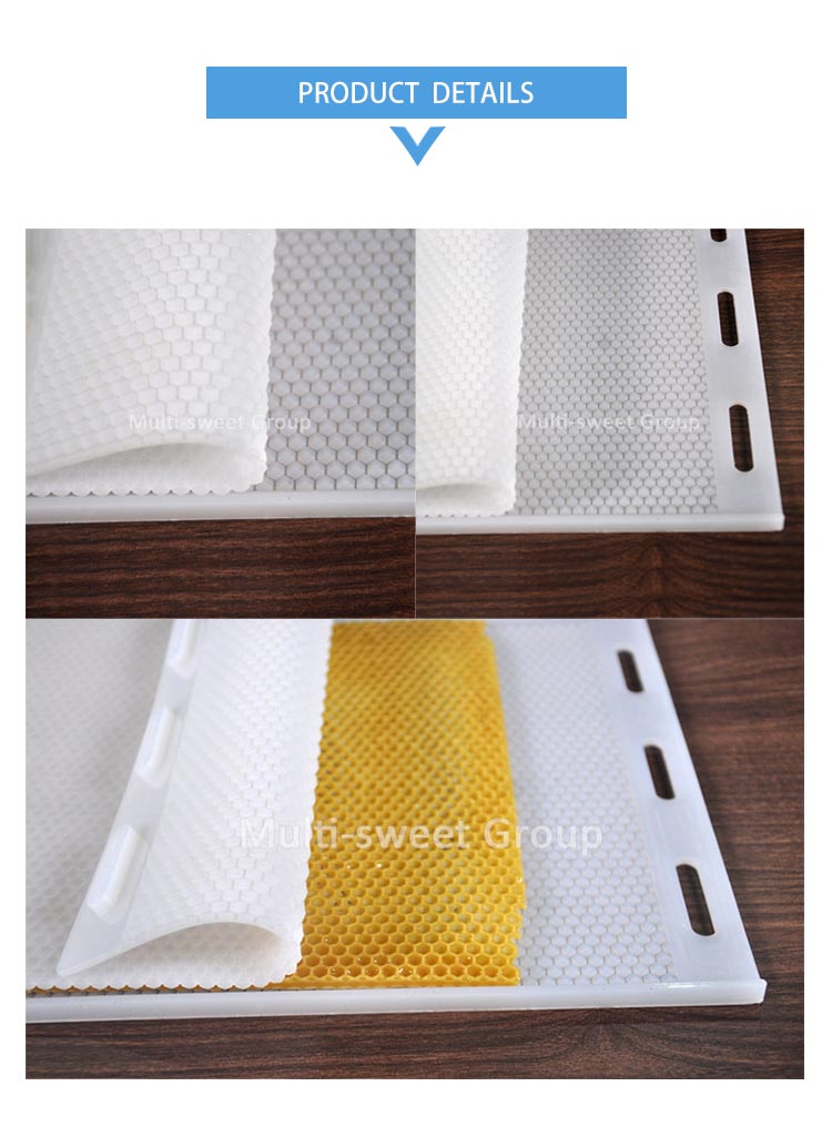 Белая пресса учреждения Beeswax кремния клетки 44*23cm 5.4mm