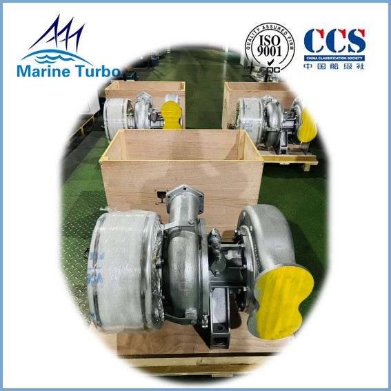 Conjunto de turbocompresor MET18SRC para motor marino Mitsubishi diésel radial