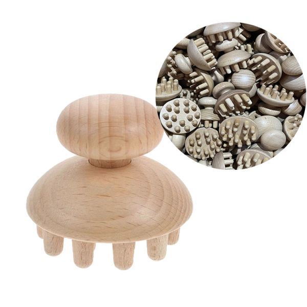 Feature 2 Customized Logo Availabled Wood Therapy Massage Tools for Cellulite Reduction
