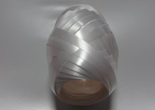 OEM Solid plain balloon Curling Ribbon Egg , Flower Star Pattern polypropylene ribbon