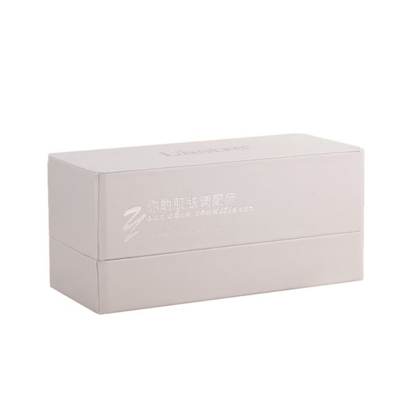 Flip Cosmetic Packaging Box Hot Stamping Logo Essential Oil Subscription Box