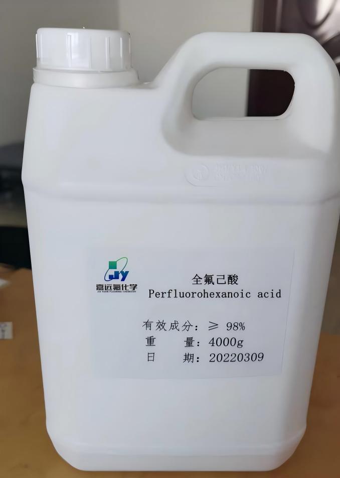 ≥99% Perfluorohexanoic Acid PFHxA C₅F₁₁COOH CAS 307-24-4, for Fluorinated Fine Chemicals, Surface Treatment, and High-End Material Applications