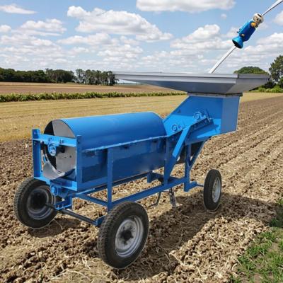 Large Capacity 18KW Seeds Remove Pumpkin Seed Extract Powder And Harvester Machine