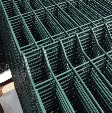 Powder Coated Bending Fence Panels 1.8m/2m/2.5m Height Curved Fence Panel