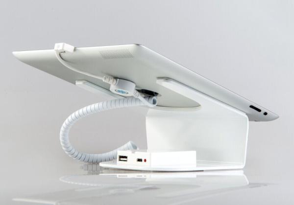 COMER Anti-theft Display Stand Security Alarm cable locking Holder Bracket for Tablet PC