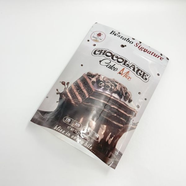 200 micrones de la cremallera de la bolsa de los alimentos de superficie brillante de aluminio del acondicionamiento