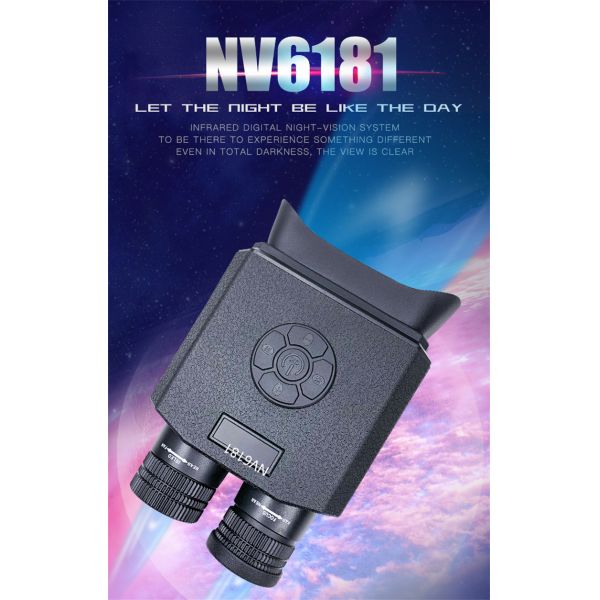 35mm 8X35 Night Vision Binoculars For Day And Night 200m Digital Recording