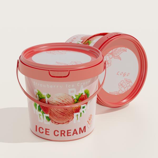 Bottes en PP de qualité alimentaire pour le beurre de karité Chocolaterie à éplucher Sauces alimentaires et boissons Transparent