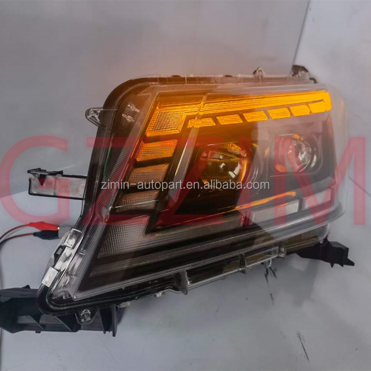 Hiace 2020 Автомобильные фары ABS Пластмассовые светодиодные фары