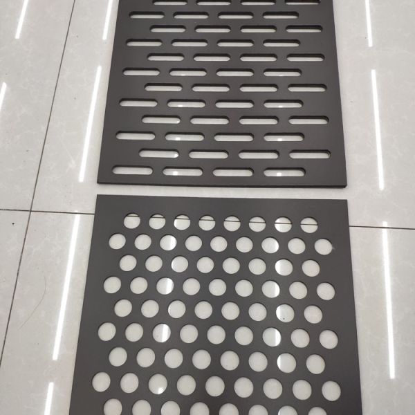 Galvanized Carbon Steel Perforated Metal Sheet 1000x2000mm Round Hole